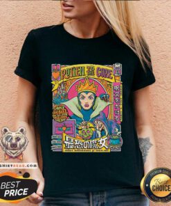 Nice Disney Snow White Evil Queen Rotten To The Core V-neck