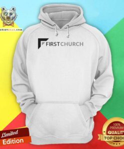 Nice First Church Logo Hoodie