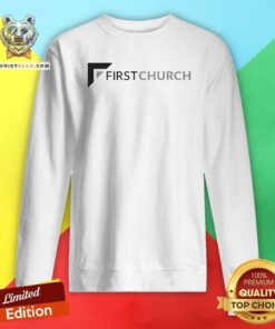 Nice First Church Logo Sweatshirt