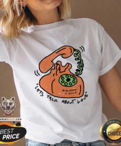 Nice Let Talk About Love V-neck