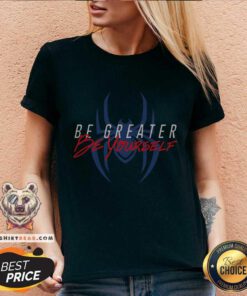 Nice Marvel Be Greater Be Yourself V-neck