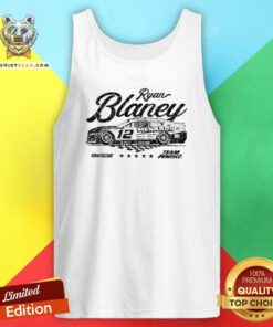 Nice Nascar Ryan Blaney Scrum Tank-top