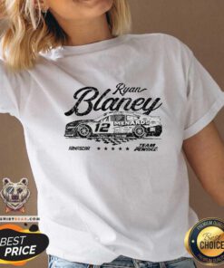 Nice Nascar Ryan Blaney Scrum V-neck