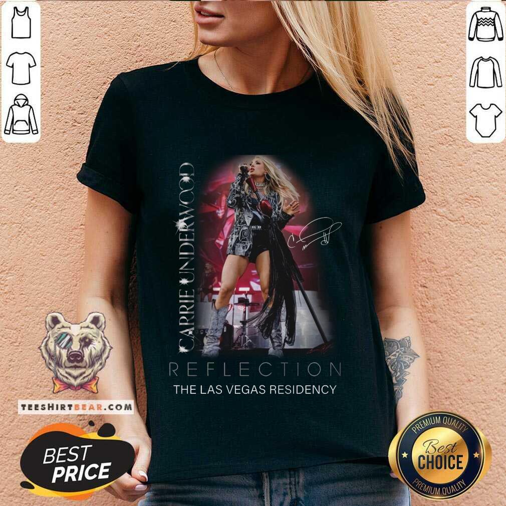 Official Carrie Underwood Reflection The Las Vegas Residency V-neck
