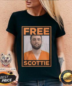 Official Free Scottie Scheffler V-neck