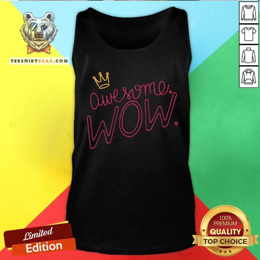 Official Hamilton Awesome Wow Tank-top