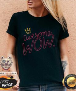 Official Hamilton Awesome Wow V-neck