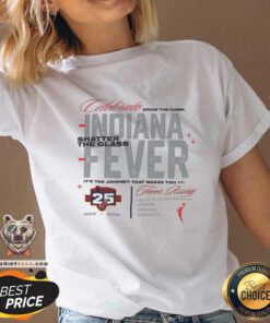 Official Indiana Fever 25th Anniversary V-neck