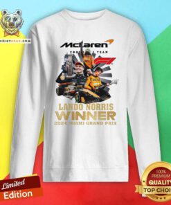 Official Lando Norris Winner 2024 Miami Grand Prix Sweatshirt