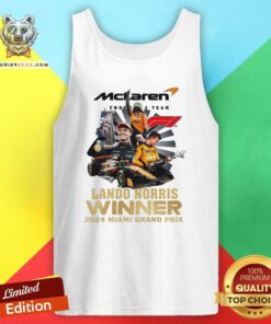 Official Lando Norris Winner 2024 Miami Grand Prix Tank-top