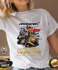 Official Lando Norris Winner 2024 Miami Grand Prix V-neck