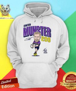 Official Melbourne Storm 2024 Adults Munster 200 Hoodie