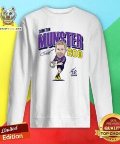 Official Melbourne Storm 2024 Adults Munster 200 Sweatshirt