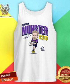 Official Melbourne Storm 2024 Adults Munster 200 Tank-top