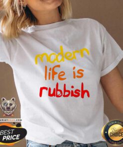 Official Modern Life Is Rubbish V-neck