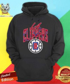 Officical Los Angeles Clippers Royal Tri-Ball Hoodie
