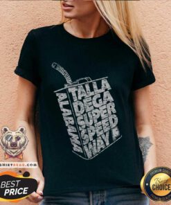 Original Gas Can Alabama Talla Dega Super Speed Way V-neck