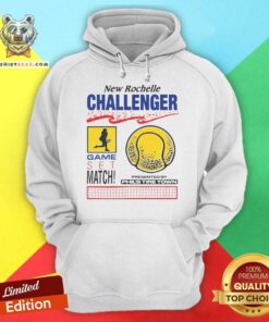 Original New Rochelle Challenger Game Set Match! Hoodie