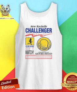Original New Rochelle Challenger Game Set Match! Tank-top