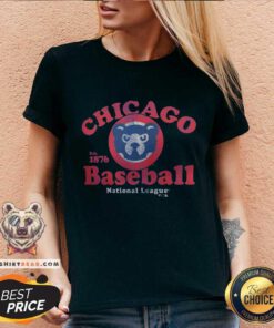 Premium Chicago Cubs Baseball National League Est 1876 V-neck