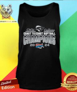 Premium Christopher Newport Captains Softball 2024 Tournament Champions Tank-top