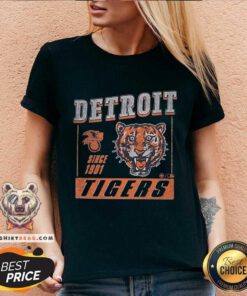 Premium Detroit Tigers Since 1901 V-neck