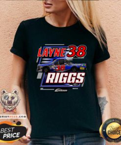 Premium Layne Riggs 38 2024 Infinity Communications V-neck