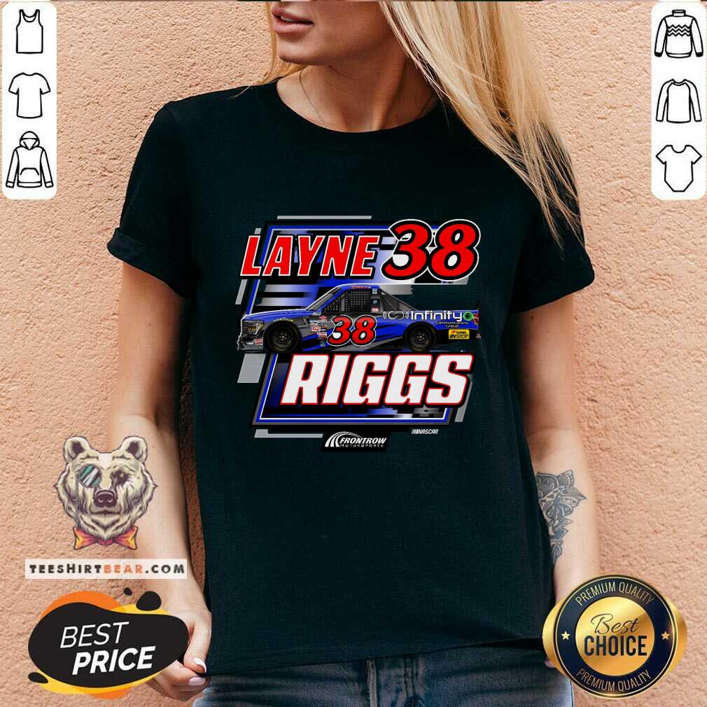 Premium Layne Riggs 38 2024 Infinity Communications V-neck