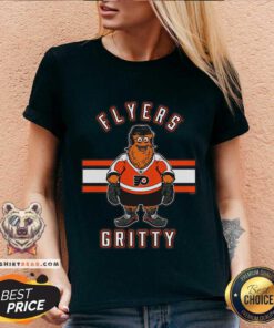 Pretty Gritty Flyers Philadelphia V-neck