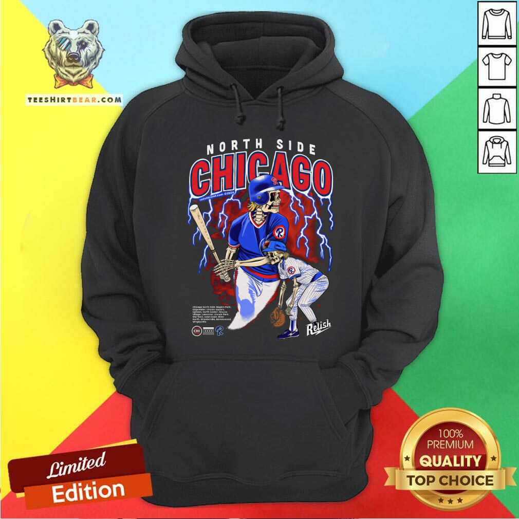 North Side Chicago Baseball 2024 Gold Glove Garment Dyed Hoodie