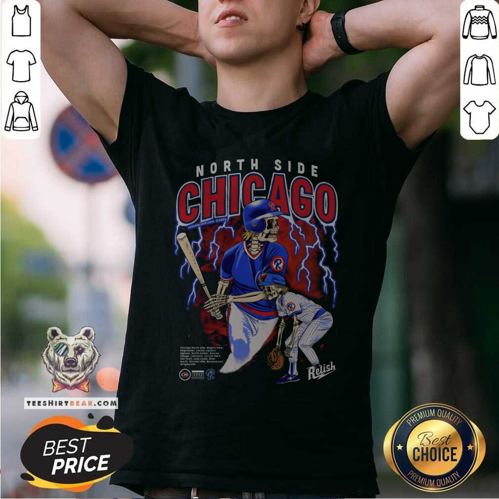 North Side Chicago Baseball 2024 Gold Glove Garment Dyed T-Shirt