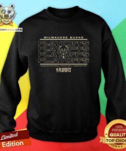 Milwaukee Bucks 2024 NBA Playoffs Fast Break Opportunity Sweatshirt
