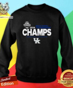 Kentucky Wildcats 2024 SEC Men's Tennis Champions Locker Room Sweatshirt