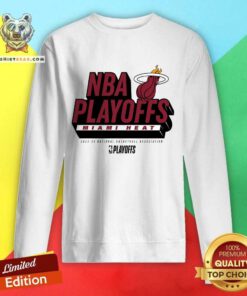 Miami Heat 2024 NBA Playoffs Defensive Stance Sweatshirt