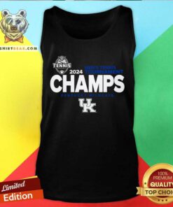 Kentucky Wildcats 2024 SEC Men's Tennis Champions Locker Room Tank-top