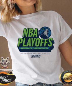 Minnesota Timberwolves 2024 NBA Playoffs Defensive Stance V-neck