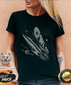 Rocket Owl City To The Space V-neck