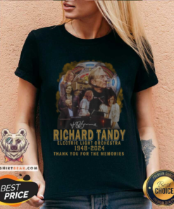 Richard Tandy Electric Light Orchestra 1948-2024 Thank You For The Memories V-neck