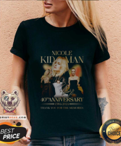 Nicole Kidman 40th Anniversary Thank You For The Memories V-neck
