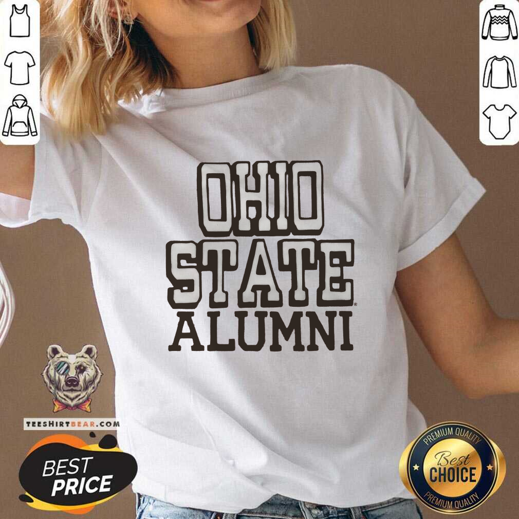 Ohio State Buckeyes Alumni Scarlet V-neck