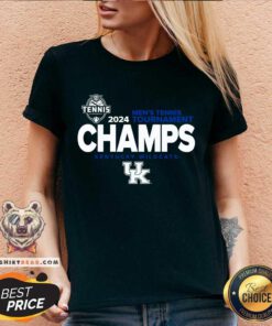 Kentucky Wildcats 2024 SEC Men's Tennis Champions Locker Room V-neck