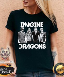 Awesome Imagine Dragons Music Band 2024 Tour V-neck