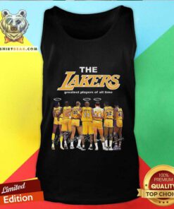 Awesome Los Angeles Lakers The Greatest Basketball Players Tank-top