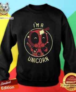 Awesome Marvel Deadpool I'm A Unicorn Sweatshirt