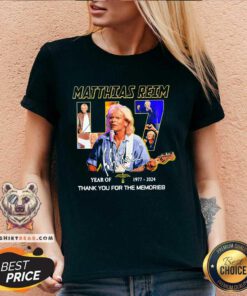 Awesome Matthias Reim 47 Year Of 1977-2024 V-neck