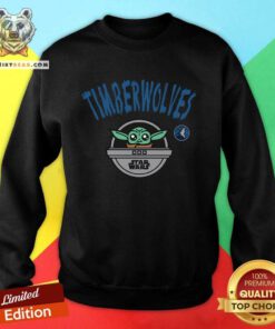 Awesome Minnesota Timberwolves Star Wars The Child Sweatshirt