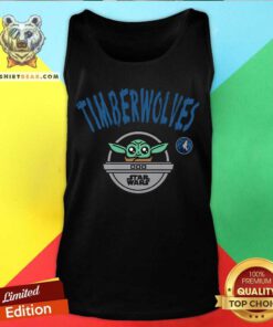 Awesome Minnesota Timberwolves Star Wars The Child Tank-top