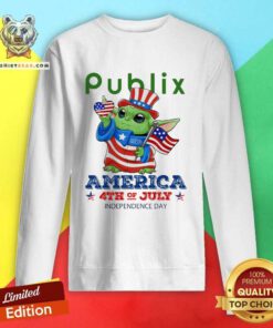 Awesome Publix’s Baby Yoda America 4th Of July 2024 Sweatshirt