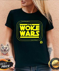 Funny Officer The Woke Wars Tatum V-neck