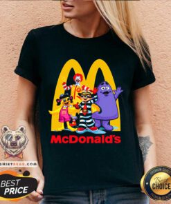 Good McDonald’s Halloween Custom True Fan V-neck
